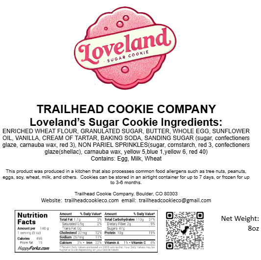 Loveland Sugar Cookie - A Sweet and Colorful Treat!