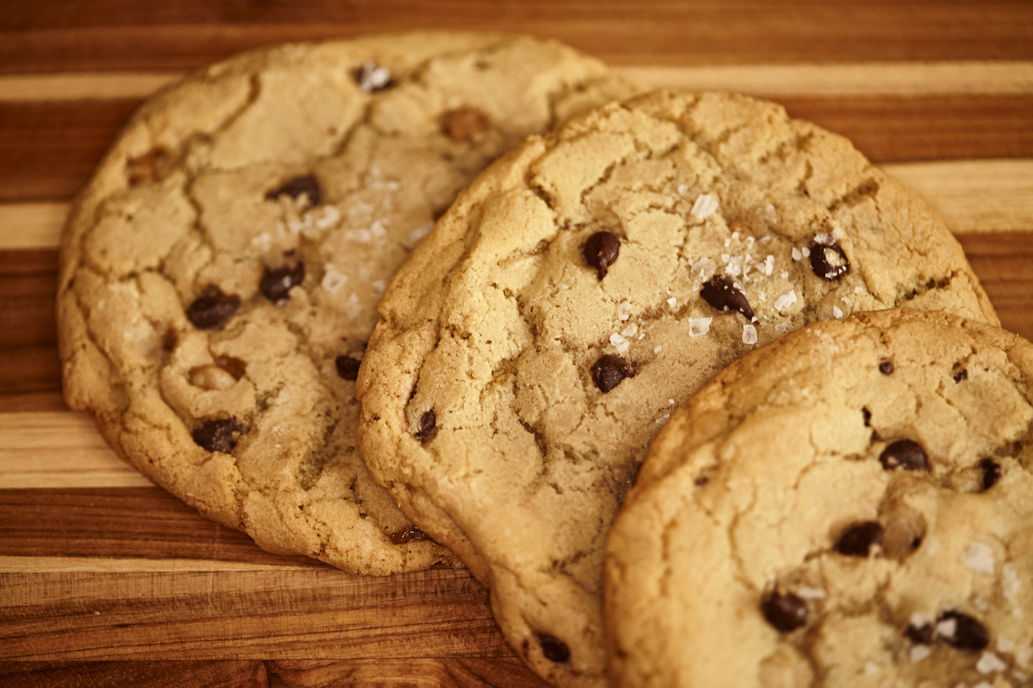 Vail Salted Caramel Chocolate Chip Cookie TM– A Half Pound Freshly Baked Mountain Indulgence!