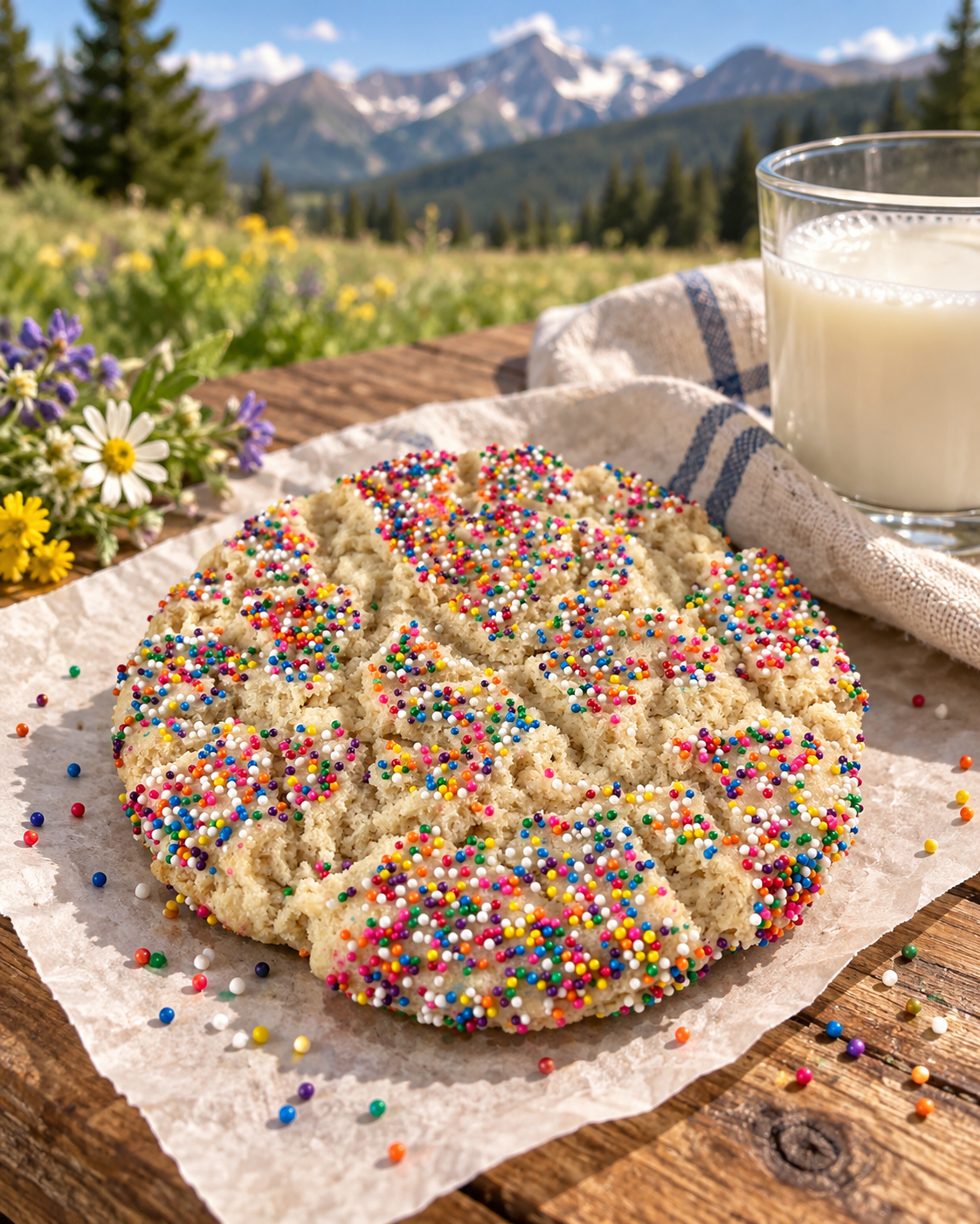 Celebration Cookie Gift Box – 4 Gourmet Half-Pound Cookies