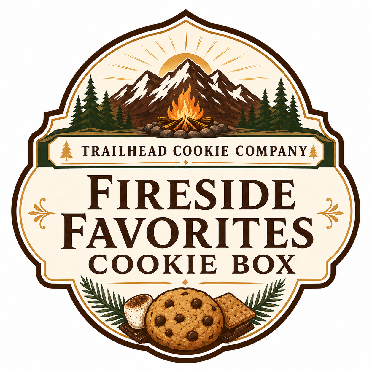 Fireside Favorites Cookie Gift Box