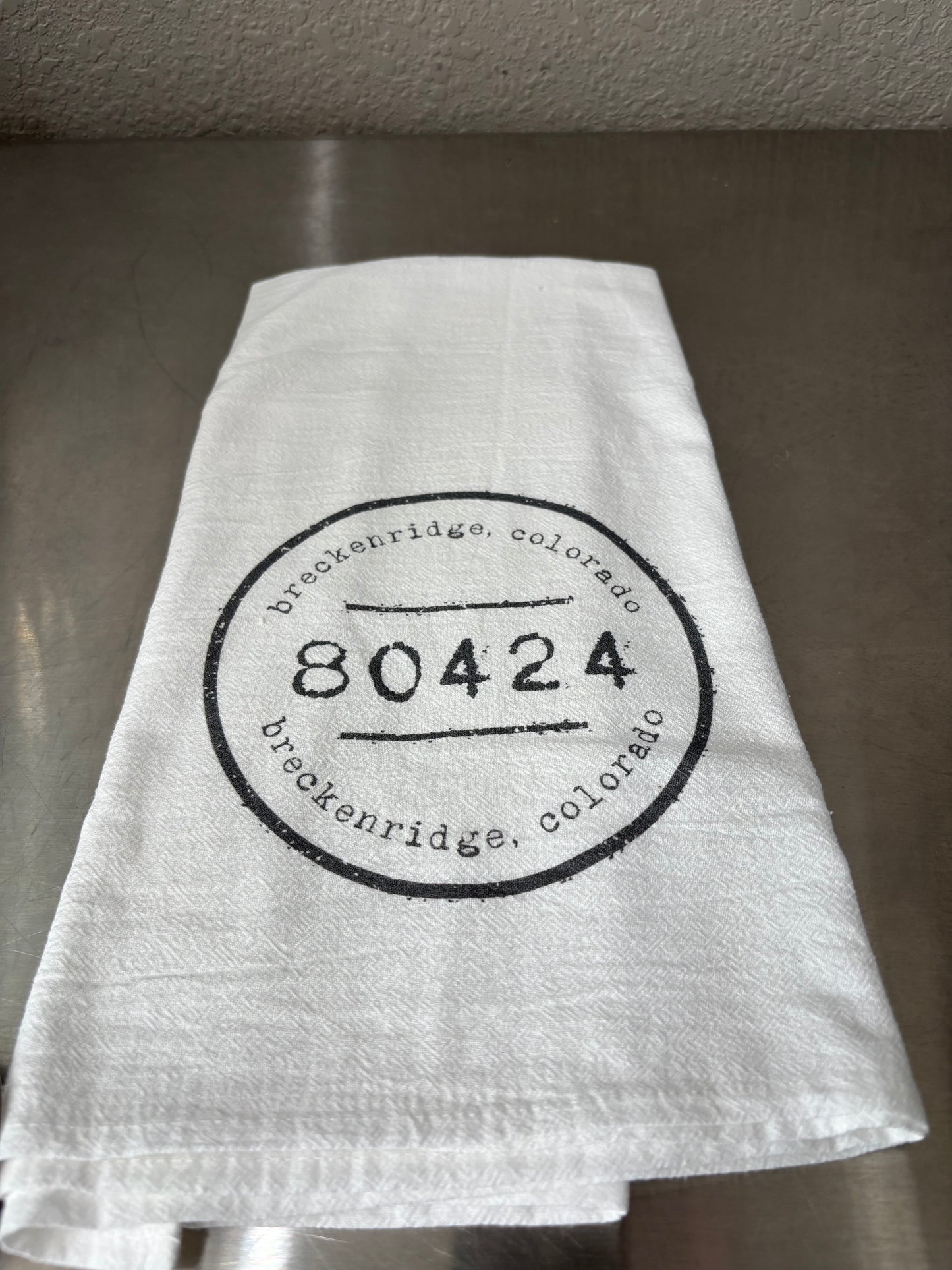 Colorado Cookies & Kitchen Towel Gift Set 3 Half-Pound Mountain-Inspired Cookies