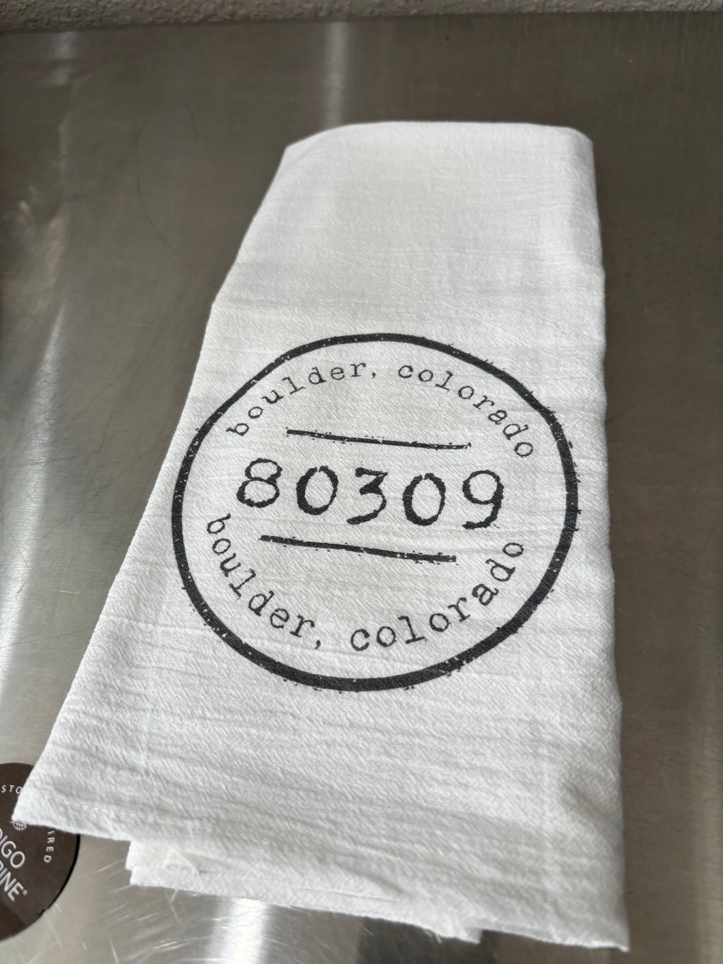 Colorado Cookies & Kitchen Towel Gift Set 3 Half-Pound Mountain-Inspired Cookies